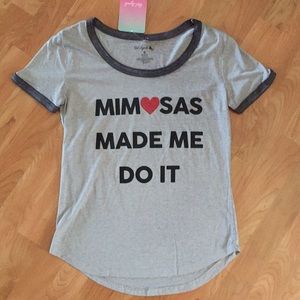 Reel Legends ‘mimosas made me do it’ t-shirt